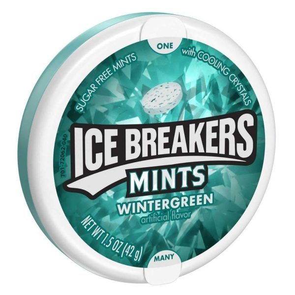 Ice Breakers Wintergreen Sugar Free Mints, 42g