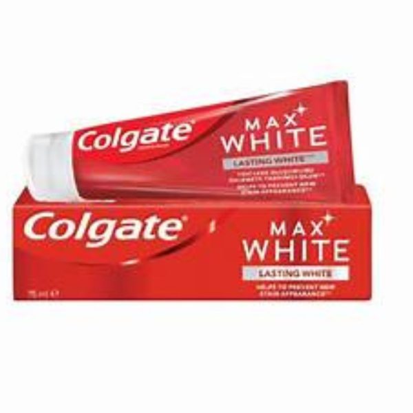 Colgate Max White Lasting White Toothpaste, 75ml
