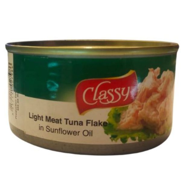 Classy Light Meat Tuna Flake In Sunflower Oil, 170g