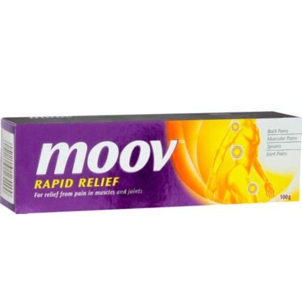 Moov Rapid Pain Relief Cream, 100g