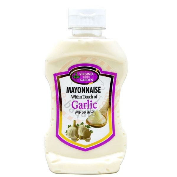 Virginia Green Garden Garlic Mayonnaise, 300g