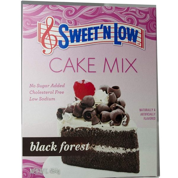 Sweet N Low Black Forest Sugar Free Cake Mix, 454g
