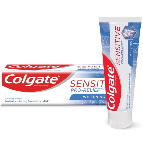 Colgate Sensitive Pro-Relief Whitening Toothpaste, 75ml
