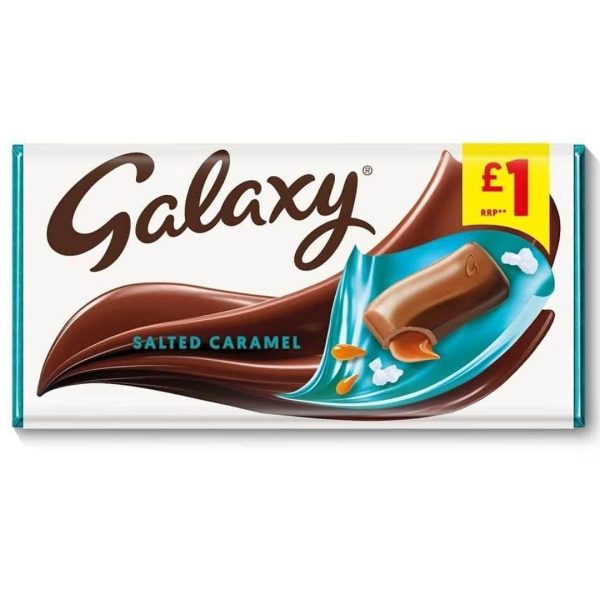 Galaxy salted Caramel Chocolate, 135g