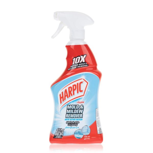 Harpic Mold And Mildew Remover With Active Bleach Trigger Spray, 750ml
