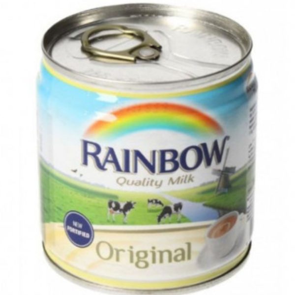 Rainbow Evaporated Milk Original, 170ml