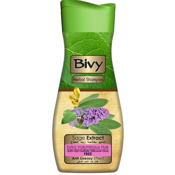 Bivy Herbal Shampoo with Sage Extract, 600ml