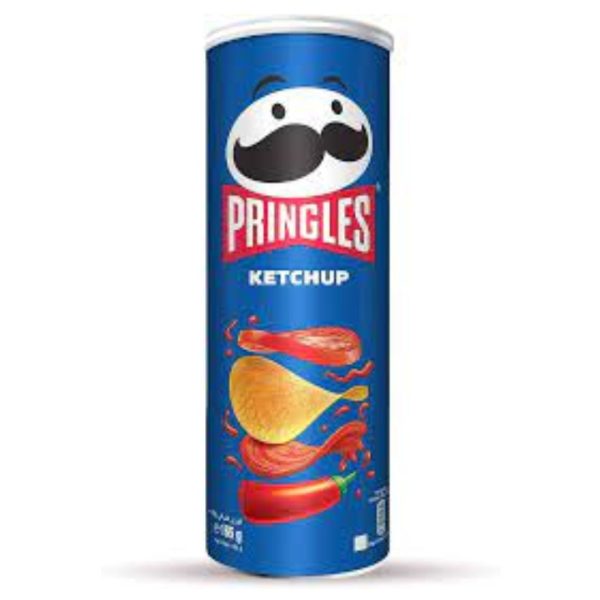 Pringles Ketchup Potato Chips, 165g