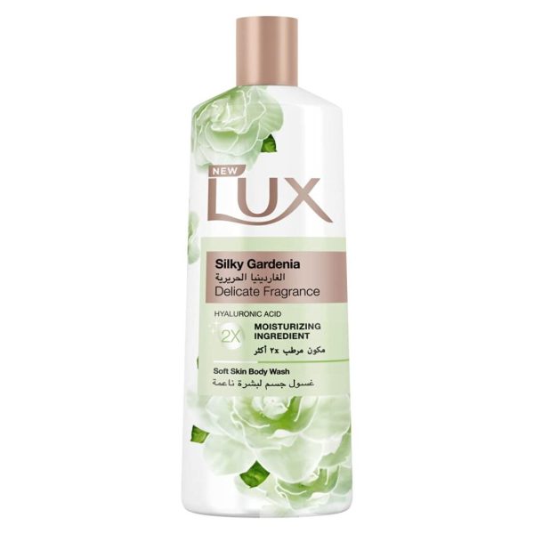 Lux Perfumed Body Wash Silky Gardenia Delicate Fragrance, 500ml
