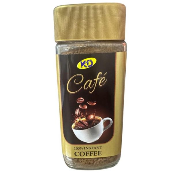 KD cafe 100% instant coffee, 50g