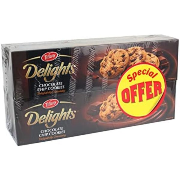 Tiffany Delights Chocolate Chip Cookies, 4x90g