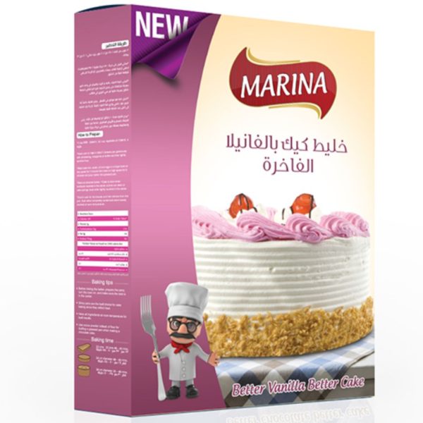 Marina Vanilla Premium Mix Cake, 520g