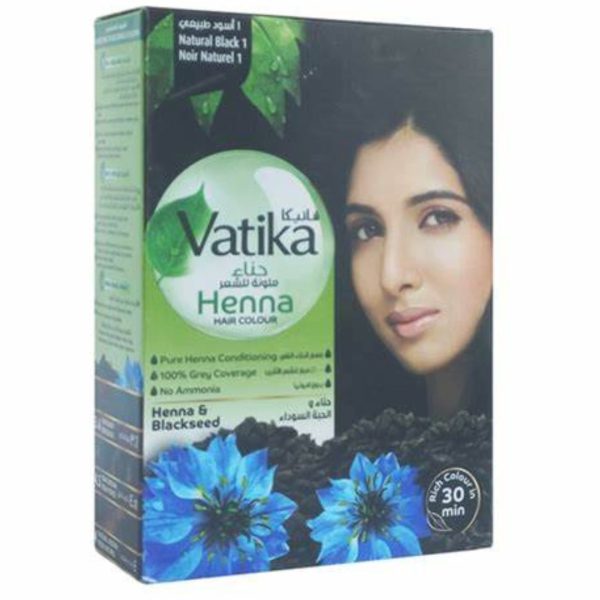 Vatika Henna Hair Colour Henna & Blackseed, 60g