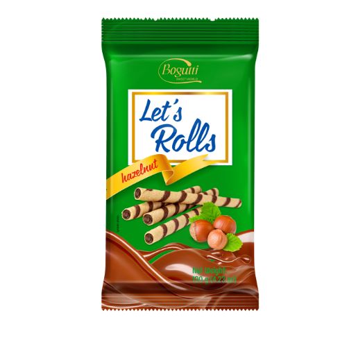 Bogutti Let’s Rolls Hazelnut, 120g