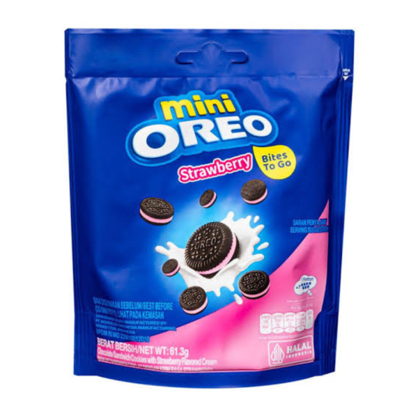 Mini Oreo Strawberry, 61.3g