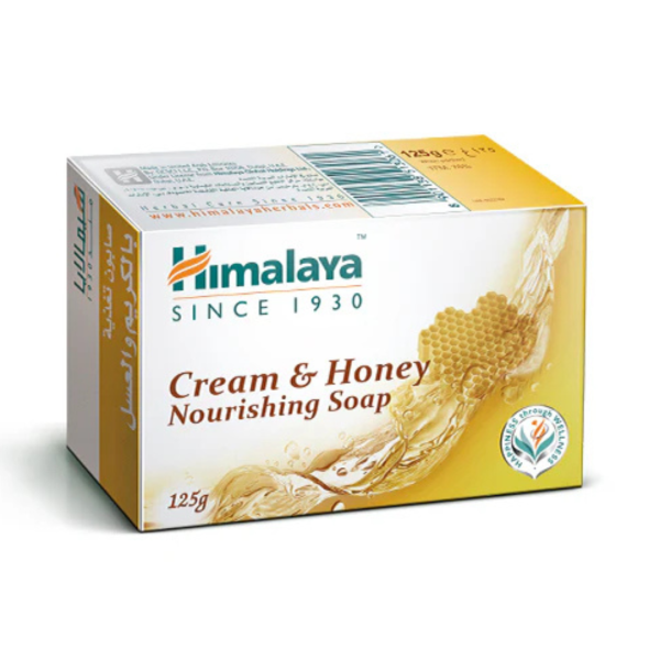 Himalaya Cream & Honey Nourishing Soap, 125g