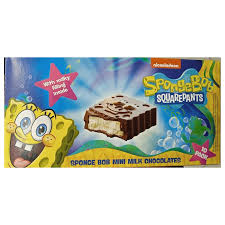 Spongebob Mini Milk Chocolates, 100g