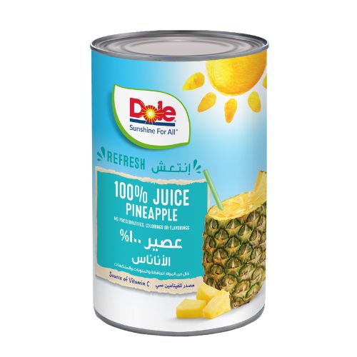 Dole 100% Juice Pineapple, 1.36L