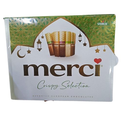 Merci Crispy Selection European Assorted Chocolates, 250g