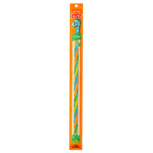 Docile Canudinho Dino Big Pencil Sticks, 26g
