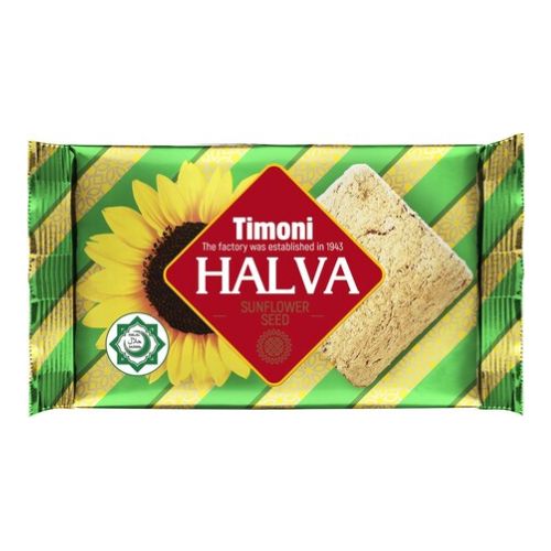 Timoni Sunflower Seed Halva – Traditional Sweet Treat, 250g
