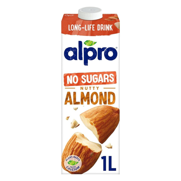 Alpro Unsweetened Nutty Almond Milk, 1L