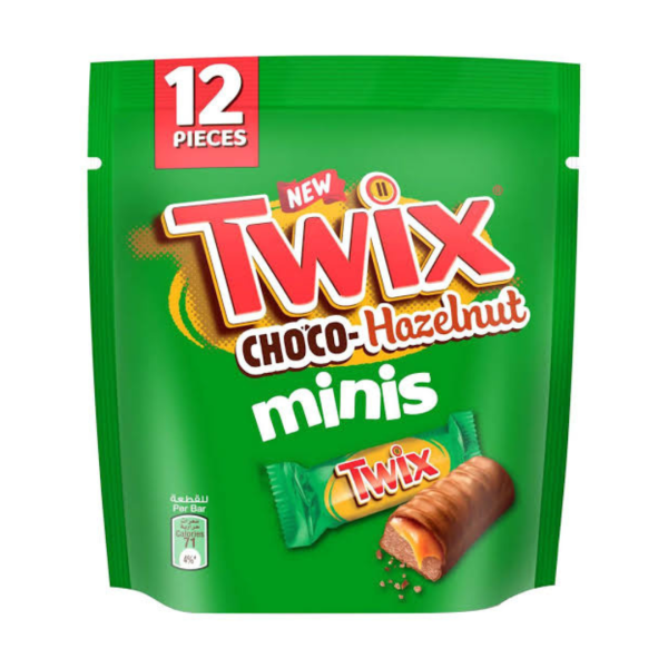 Twix Choco-Hazelnut Minis, 174g